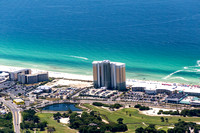 *Aerial Boardwalk Beach Resort