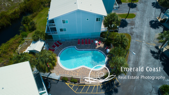 Sandcastle Beach Townhomes 19 Drone__112