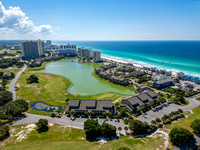 Seascape Lakefront Villas Stock Photography