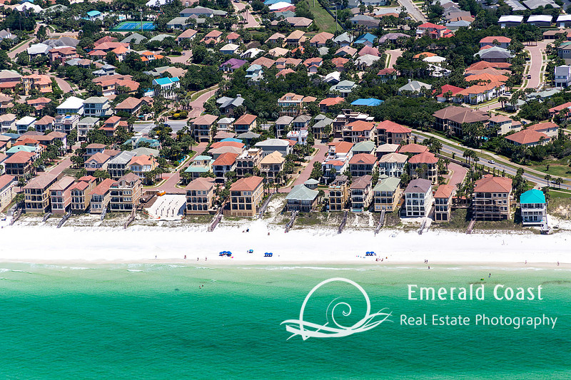 Emerald Coast Real Estate Photography VRBO Miramar Beach Aerial