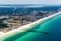 White Sands Collection - Panama City Beach Stock Photography